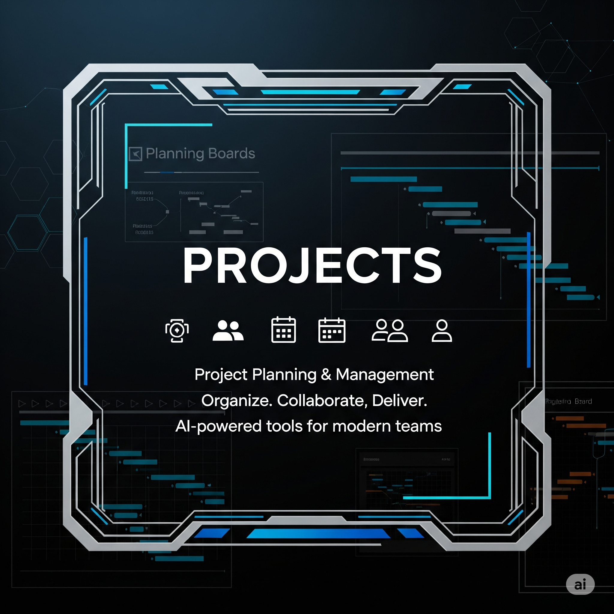 EzNxT Projects Dashboard Preview